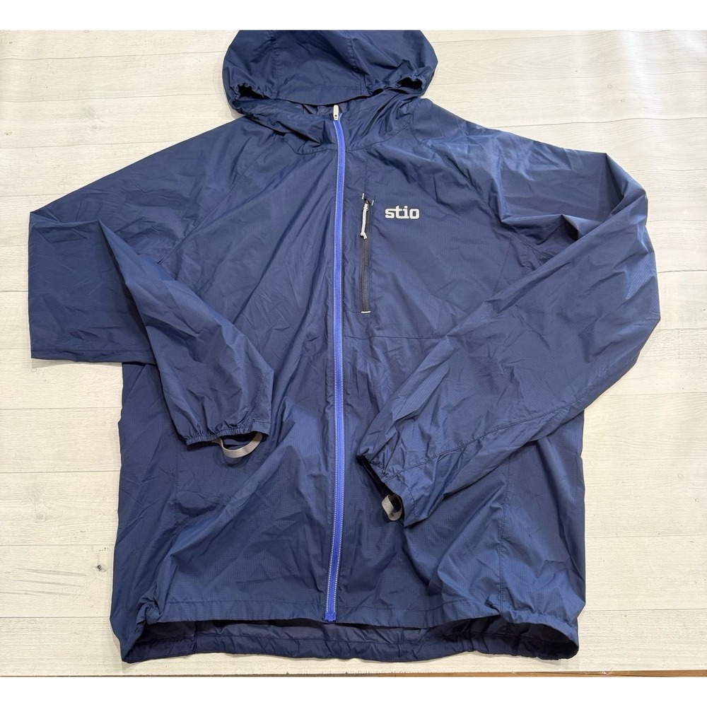 Stio Second Light Wind Shell jacket navy blue Men… - image 1